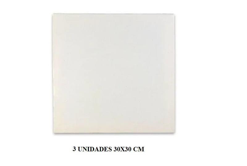 Imagem de Kit com 3 Telas para Pintura Algodão Tamanho 30x30cm