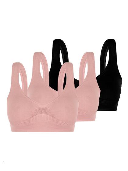 Imagem de Kit com 3 Tops sem Aro e sem Bojo Loba 41300-001