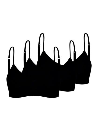 Imagem de Kit com 3 Tops sem Aro e sem Bojo Trifil 4377