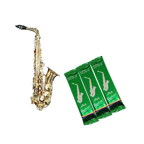 Imagem de KIT COM 3 UNID. PALHETA VANDOREN JAVA SAX ALTO Dureza:2.5