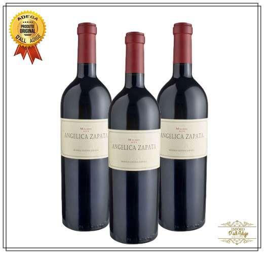 Imagem de Kit com 3 Vinhos Argentinos Angelica Zapata Malbec ALTA (DV Cat Angélica)