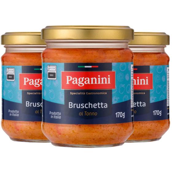 Imagem de Kit Com 3Un Antepasto Bruschetta De Atum Paganini 170G