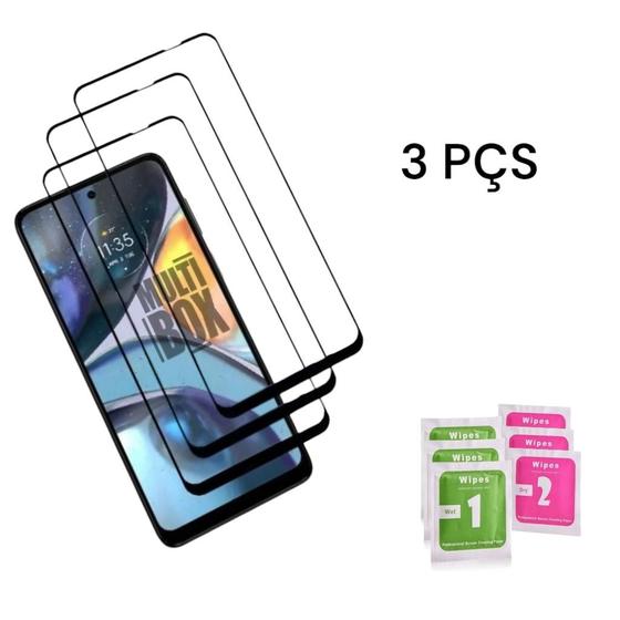 Imagem de Kit Com 3UN De Películas Protetora De Vidro 3D Compatível Com Moto G24