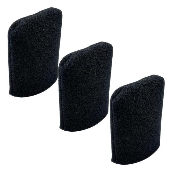 Imagem de Kit com 3un Filtro Espuma Compatível com Aspirador Karcher  NT2000