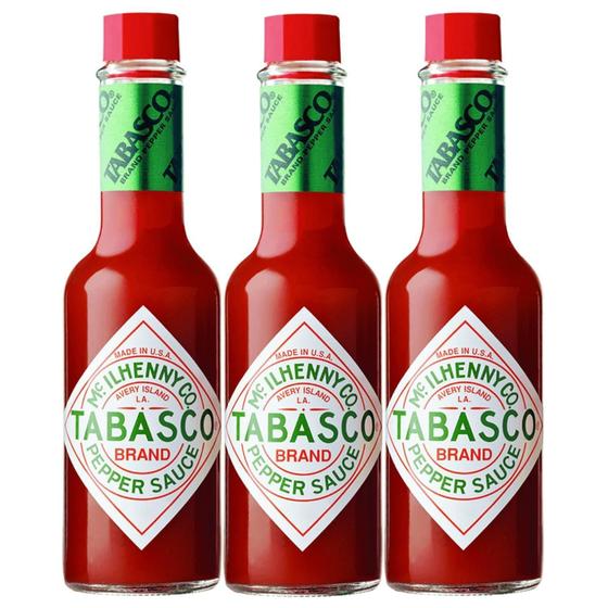 Imagem de Kit Com 3Und Molho De Pimenta Tabasco 60Ml
