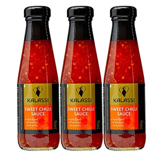 Imagem de Kit Com 3Und Molho Tailandês Kalassi Sweet Chilli 245G