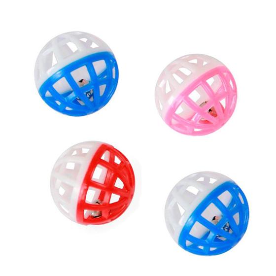 Imagem de Kit com 4 bolinhas com guizo