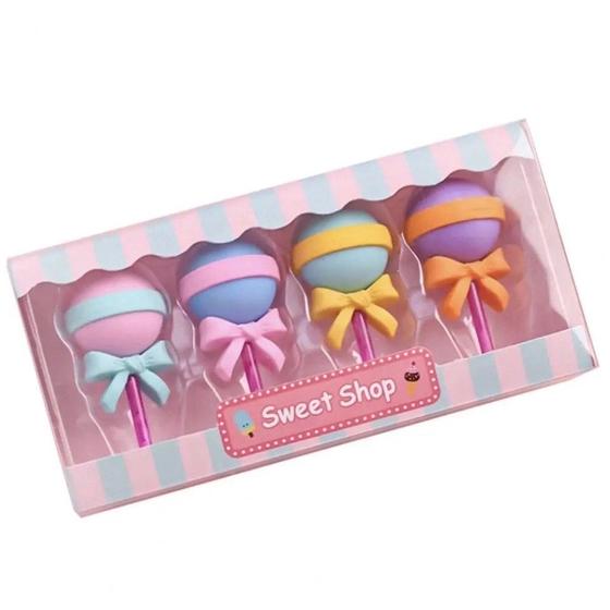 Imagem de Kit Com 4 Borrachas Infantil