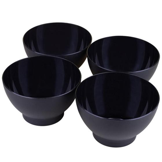 Imagem de Kit com 4 Bowls 750ml Coza Preto