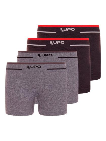 Imagem de Kit com 4 Cuecas Infantil Boxer Lupinho 137-010