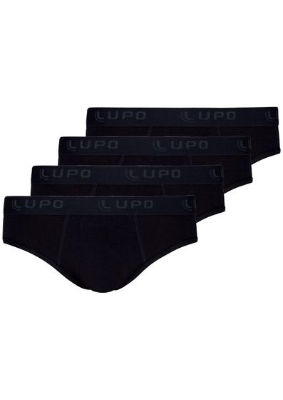 Imagem de Kit com 4 Cuecas Slip Lupo 485-002