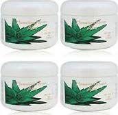 Imagem de Kit com 4 Frascos de 266ml para Creme de Aloe Vera Hawaiian Moon
