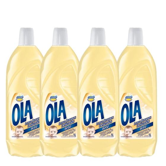 Imagem de Kit com 4 Lava Roupas Ola Bebê 1L Cada