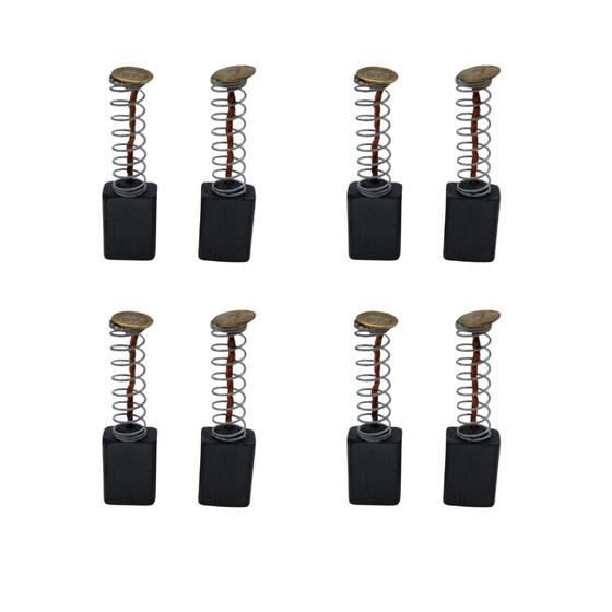Imagem de Kit com 4 pares Escova Carvão Compatível com Furadeira WAP EFI600K10 FW007126