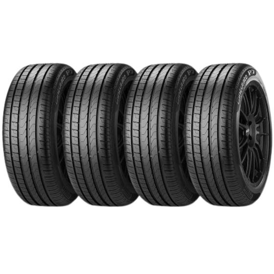 Imagem de Kit com 4 Pneus Aro 15 Pirelli 205/60R15 Cinturato P7 91H