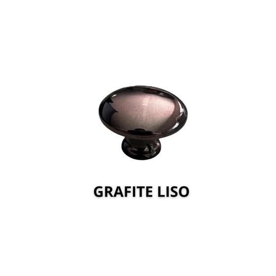 Kit com 4 Puxadores De Luxo Ponto Bolinha Furo Único para Gaveta e Armário - RALPH COUCH Imagem de Kit com 4 Puxadores De Luxo Ponto Bolinha Furo Único para Gaveta e Armário