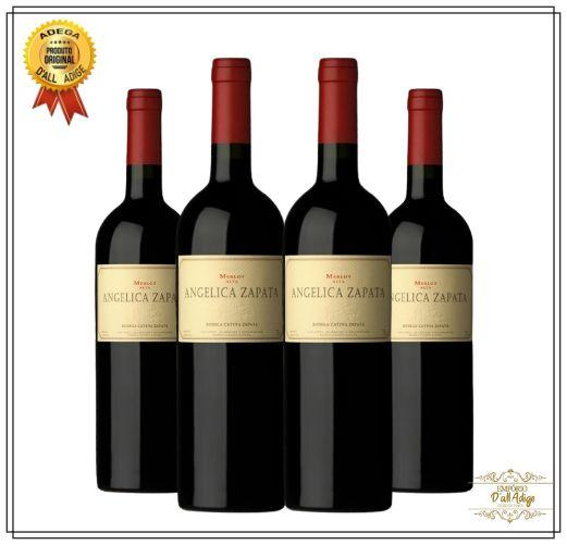Imagem de Kit com 4 Vinhos Angélica Zapata Merlot Alta