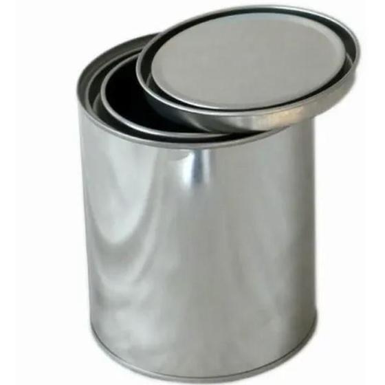 Imagem de Kit com 48 lata vazia lisa sem litografia 900ml