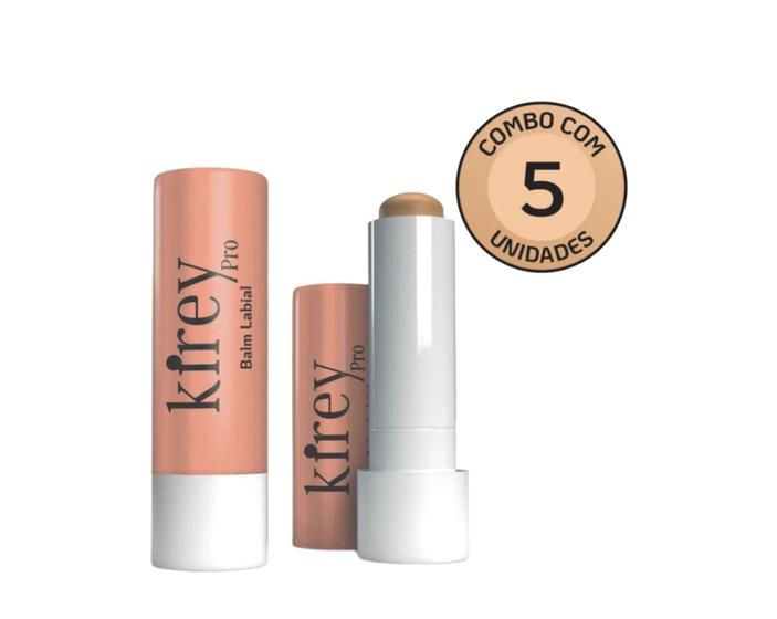 Imagem de Kit Com 5 Balm Hidratante Labial Hidra Gloss Kirey