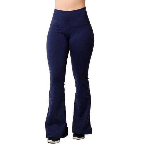 Imagem de Kit com 5 Calças Legging Feminina Bailarina Peluciada Flare