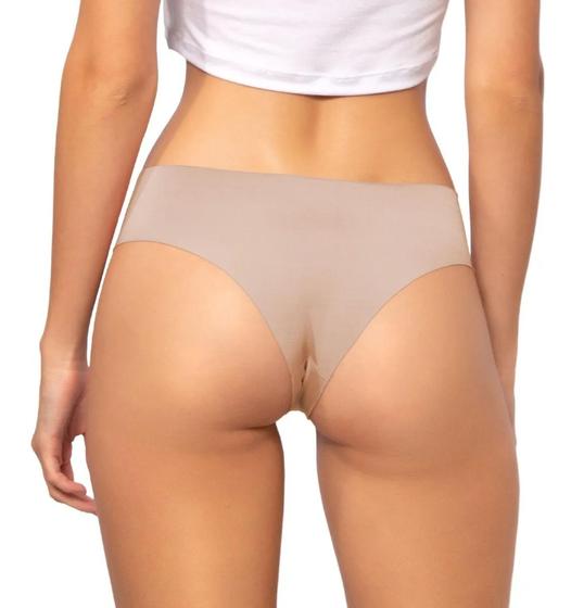 Imagem de Kit Com 5 Calcinhas Tanga Sem Costura Corte Laser Atacado
