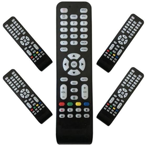 Imagem de Kit com 5 Controle Compatível Com Tv Aoc Le40 43 48 50d1452