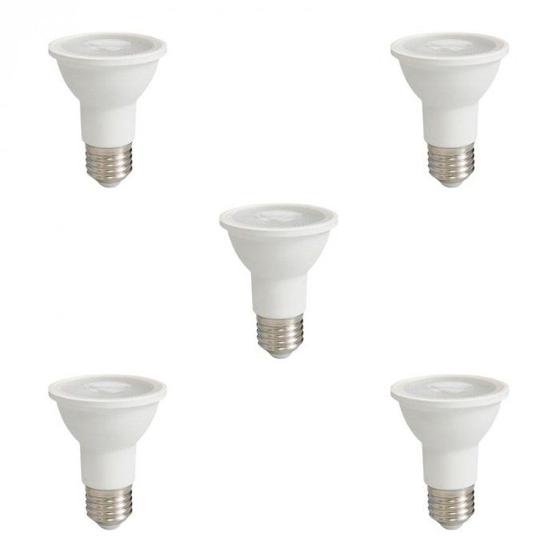 Imagem de Kit Com 5 Lâmpadas Par20 9W 6000k Nordecor/MBLed