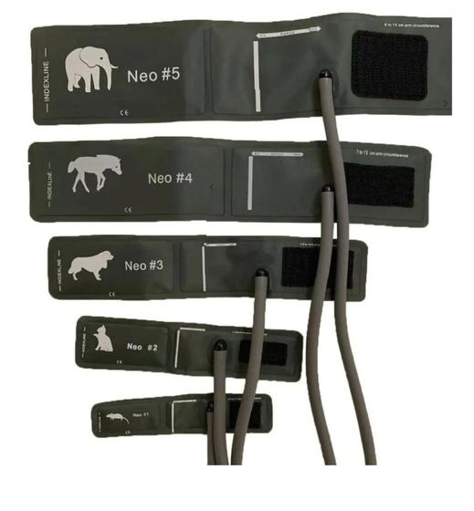 Kit com 5 Manguitos 01 Via P/ Monitor/aparelho Pressão Veterinário Menor preço em Kit com 5 Manguitos 01 Via P/ Monitor/aparelho Pressão Veterinário