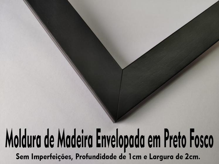 Imagem de Kit Com 5 Molduras 30x30 Para Quadros Com MDF( Sem Vidro e sem Acetato) 30x30cm