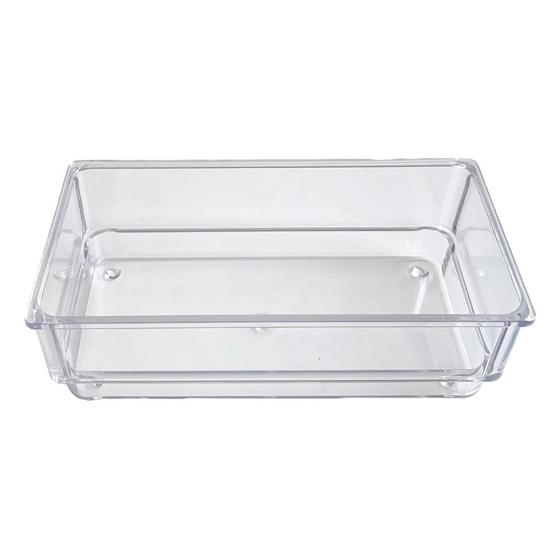 Imagem de Kit com 5 organizadores multiuso modular transparente mek