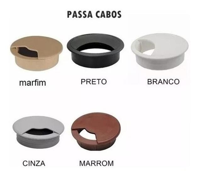 Imagem de Kit Com 5 Passa Fio Ø 59mm + 5 Passa Fio 46mm Cores