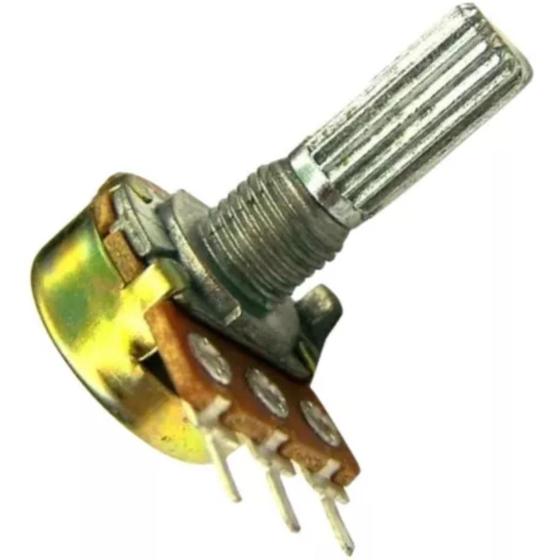 Imagem de Kit Com 5 Potenciômetros, Linear 100K - L20