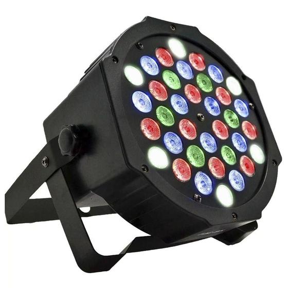 Imagem de Kit com 5 refletores par led 36 led de 1w