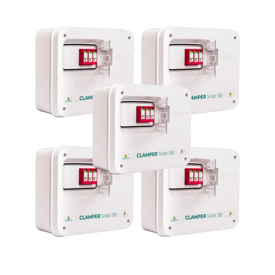 Imagem de Kit com 5 String Box Solar 2E/1S 1040V 20A 1 Chave
