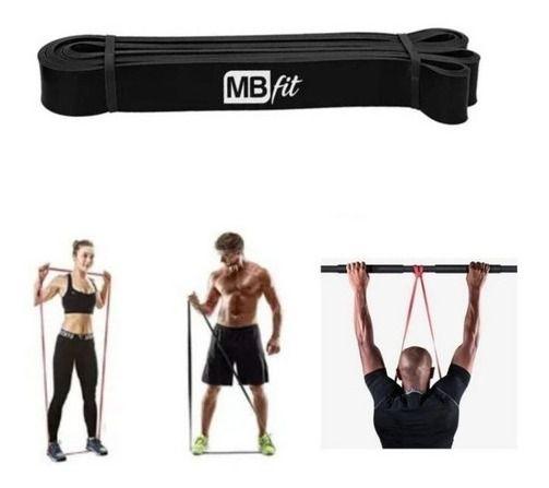 Imagem de Kit Com 5 Super Band Faixa De Resistência Elástica Exercício Funcional
