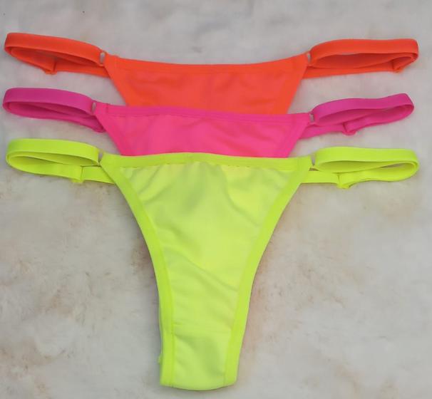 Mutandina Perizoma Brasiliano Amore Brasil - Fio Dental Luna Con Pizzo, Elastico, Taglia M