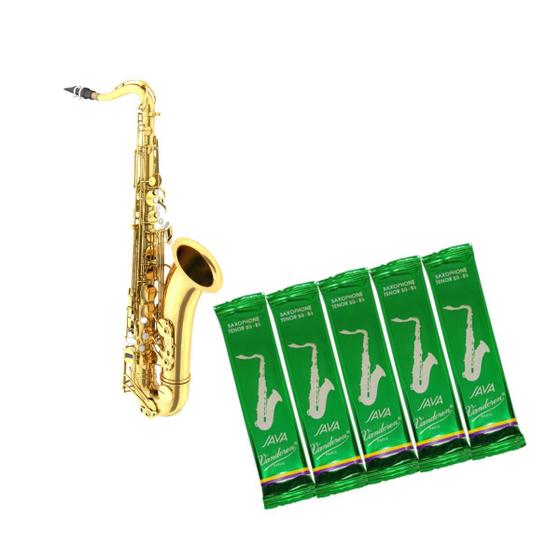 Imagem de KIT COM 5 UNID. PALHETA VANDOREN JAVA SAX TENOR Dureza:1.5