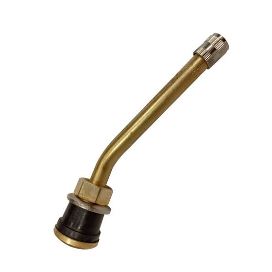 Imagem de Kit com 5 Válvulas para Pneu sem Câmara de Ar 572 Curva 9.5Cm Tipo Universal 31º - Steels