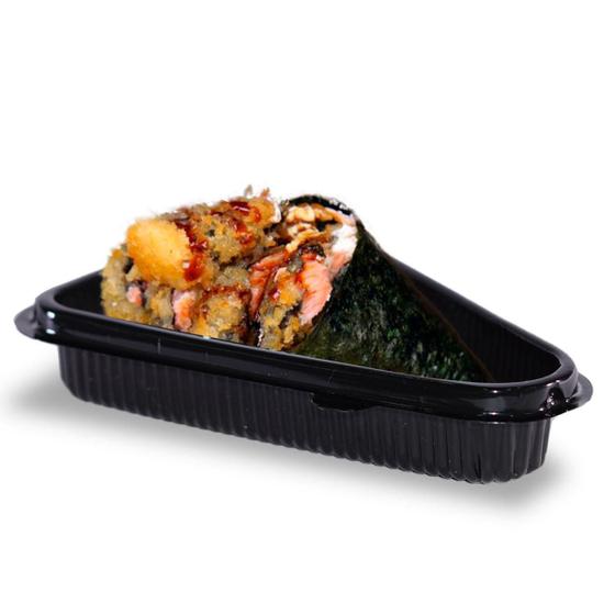 Imagem de Kit Com 50 Embalagem Delivery Para Temaki Preço De Atacado