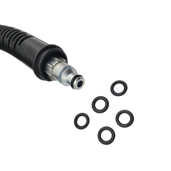 Imagem de Kit com 5un Anel Oring Ponta Mangueira Compatível com Lavajato Intech Machine Acqua 1700