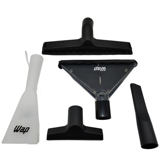 Imagem de Kit com 5un Bico Bocal Branco Compatível com Aspirador Karcher NT585