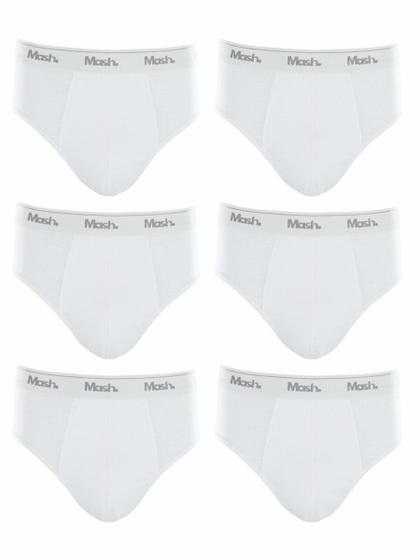 Imagem de Kit com 6 Cuecas Mash Slip 7358 Algodão