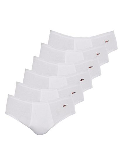 Imagem de Kit com 6 Cuecas Slip Zorba com Abertura 172 Plus Size
