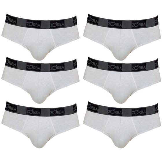 Imagem de Kit com 6  cuecas zorba slip 0716-1