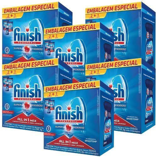 Imagem de Kit Com 6 Finish Box Com 2 Powerball E Secante 250ml Cada