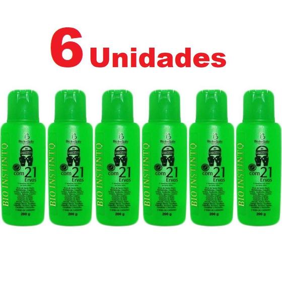 Imagem de Kit com 6 Gel Detonador Com 21 Ervas 200g Bio Instinto
