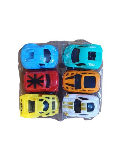 Imagem de Kit Com 6 Mini Racing Drift De Fricção 0871 - Shiny Toys