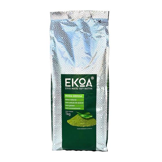 Imagem de Kit Com 6 Pacotes De 1 Kg De Erva-Mate Ekoa Moída Grossa