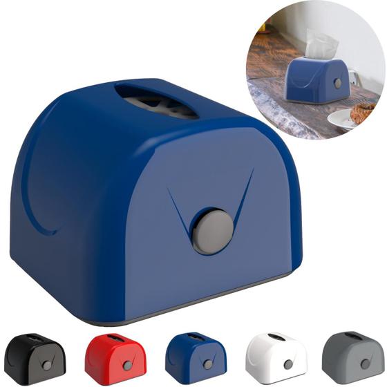 Imagem de Kit com 6 Porta Guardanapo Mesa Dispenser Multiuso Organizador Suporte Papel Interfolhado Easy Puxe