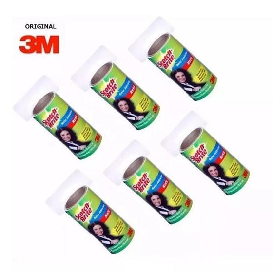 Kit com 6 Refil Rolo Adesivo SCOTH-BRITE 3M Menor preço em Kit com 6 Refil Rolo Adesivo SCOTH-BRITE 3M